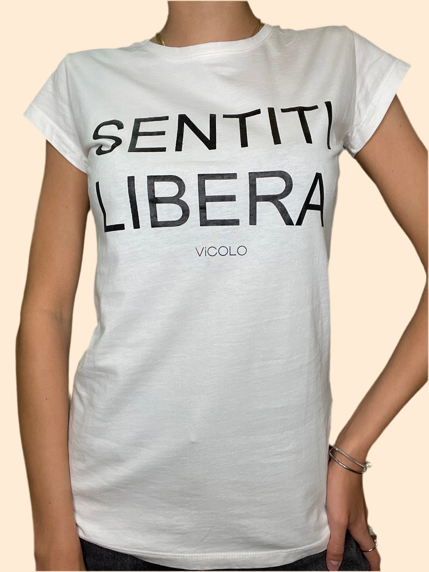 T-shirt sentiti libera