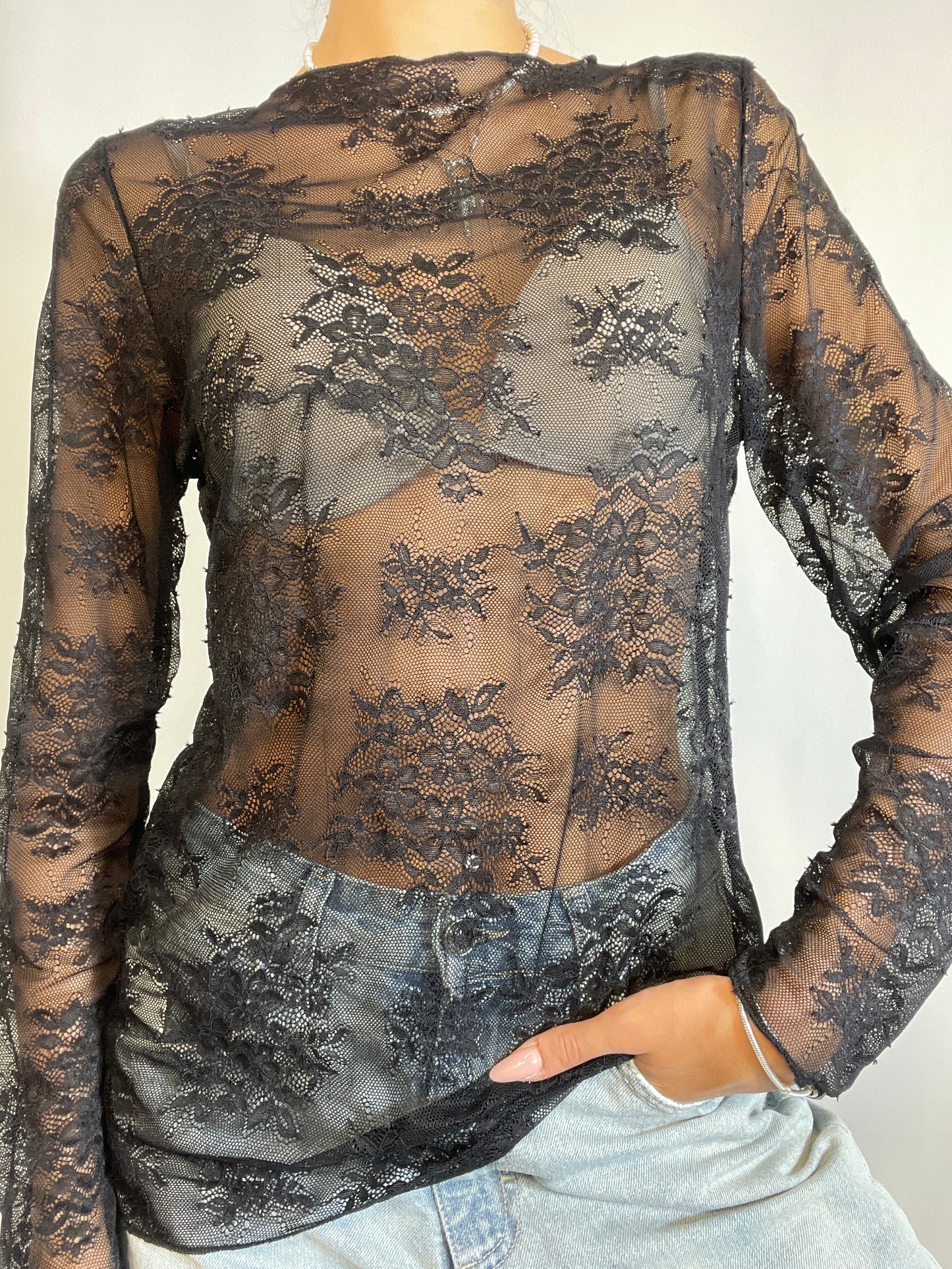 Maglia pizzo