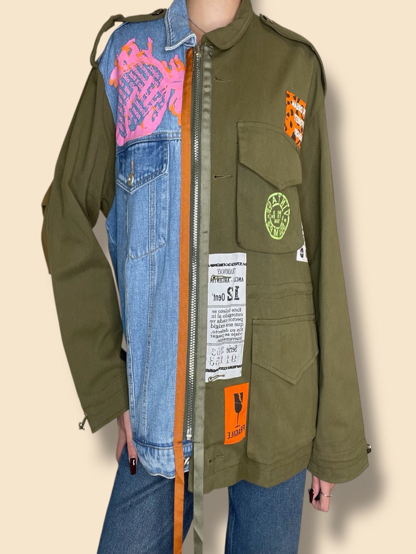 Giacca Patchwork