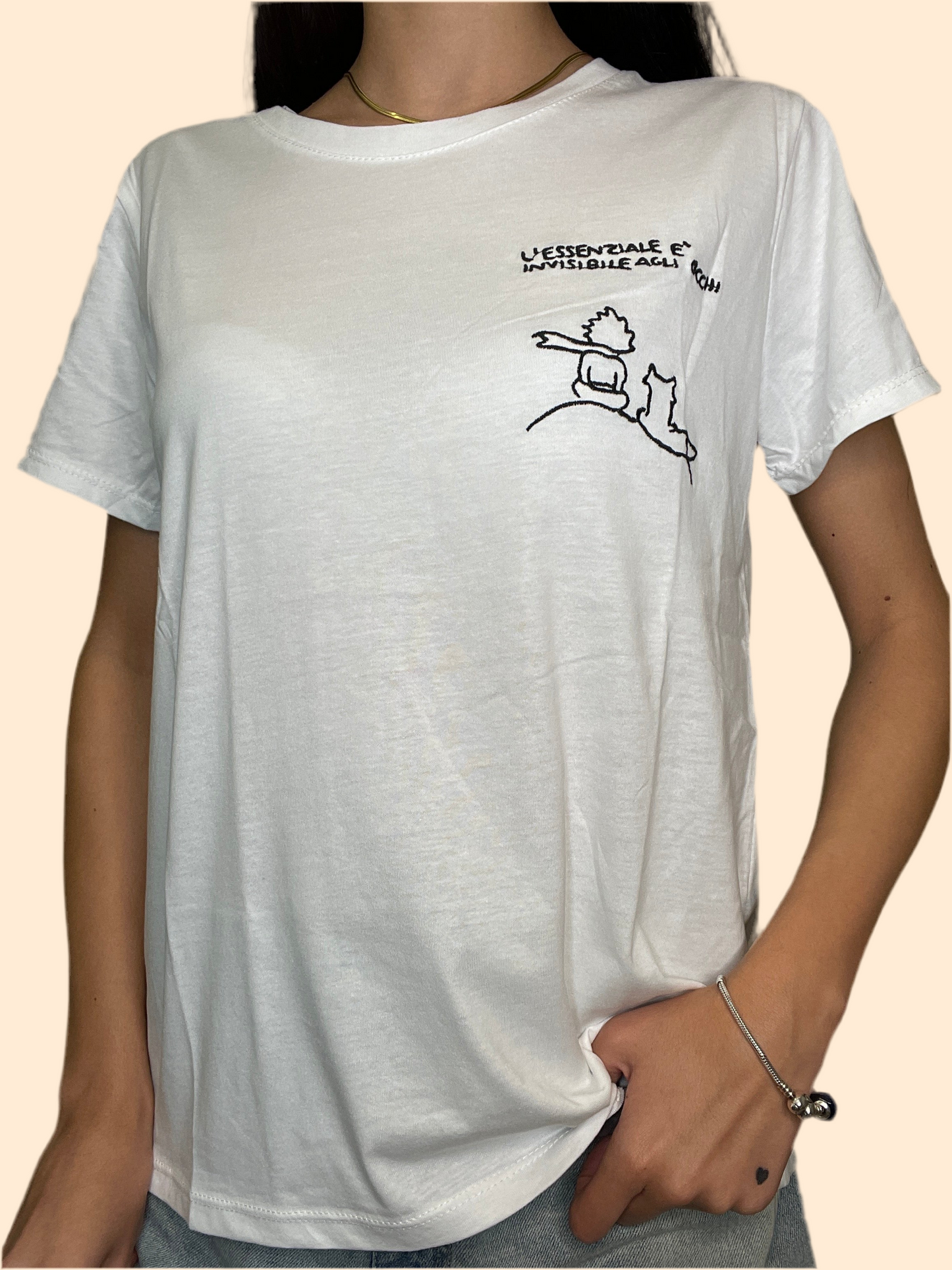 T-shirt L’essenziale é invisibile agli occhi