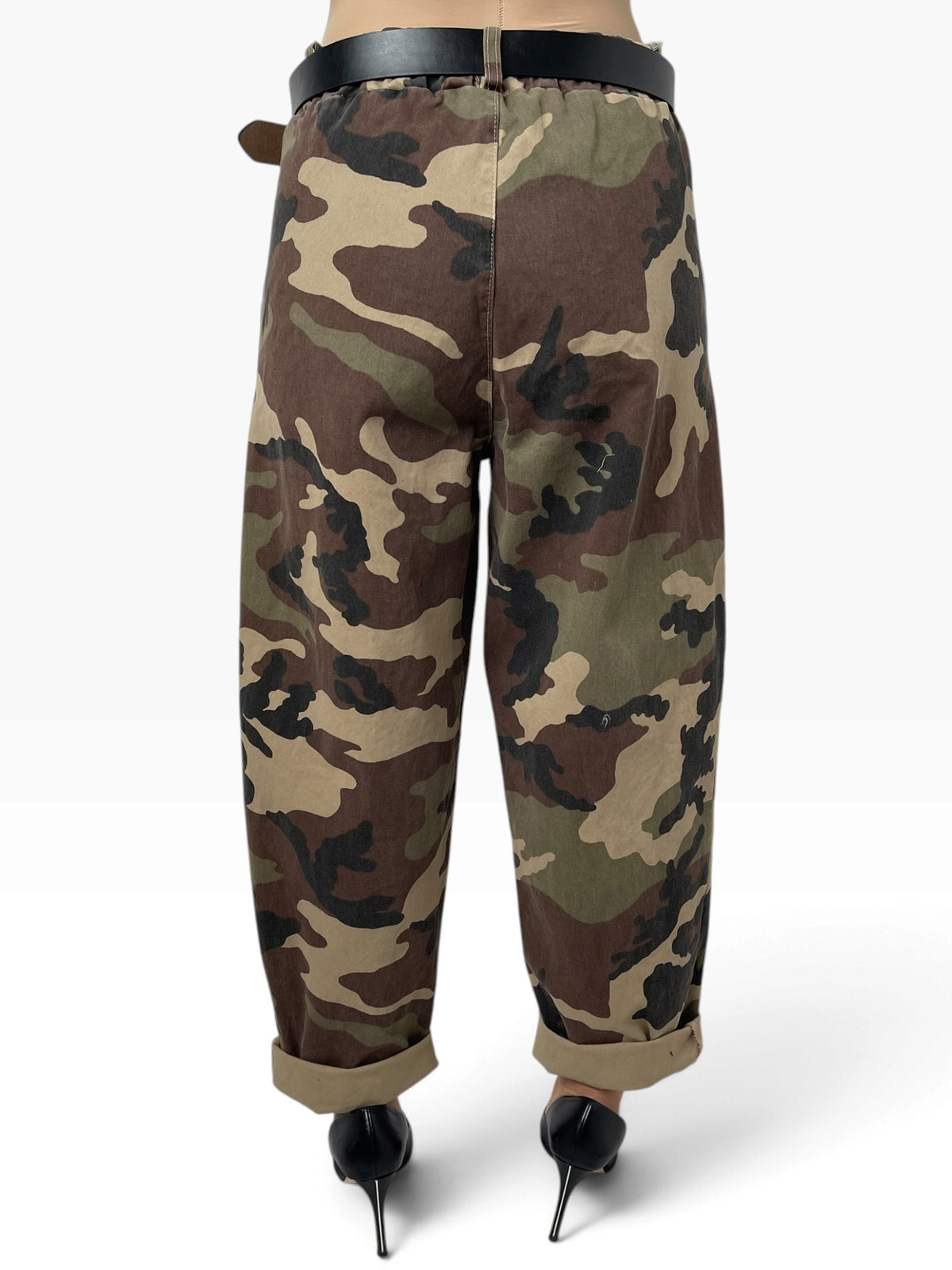 Pantalone mimetico a palloncino Donna  -  10870KA
