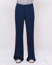 Pantaloni sartoriali a zampa vita media Donna  -  TAB0242