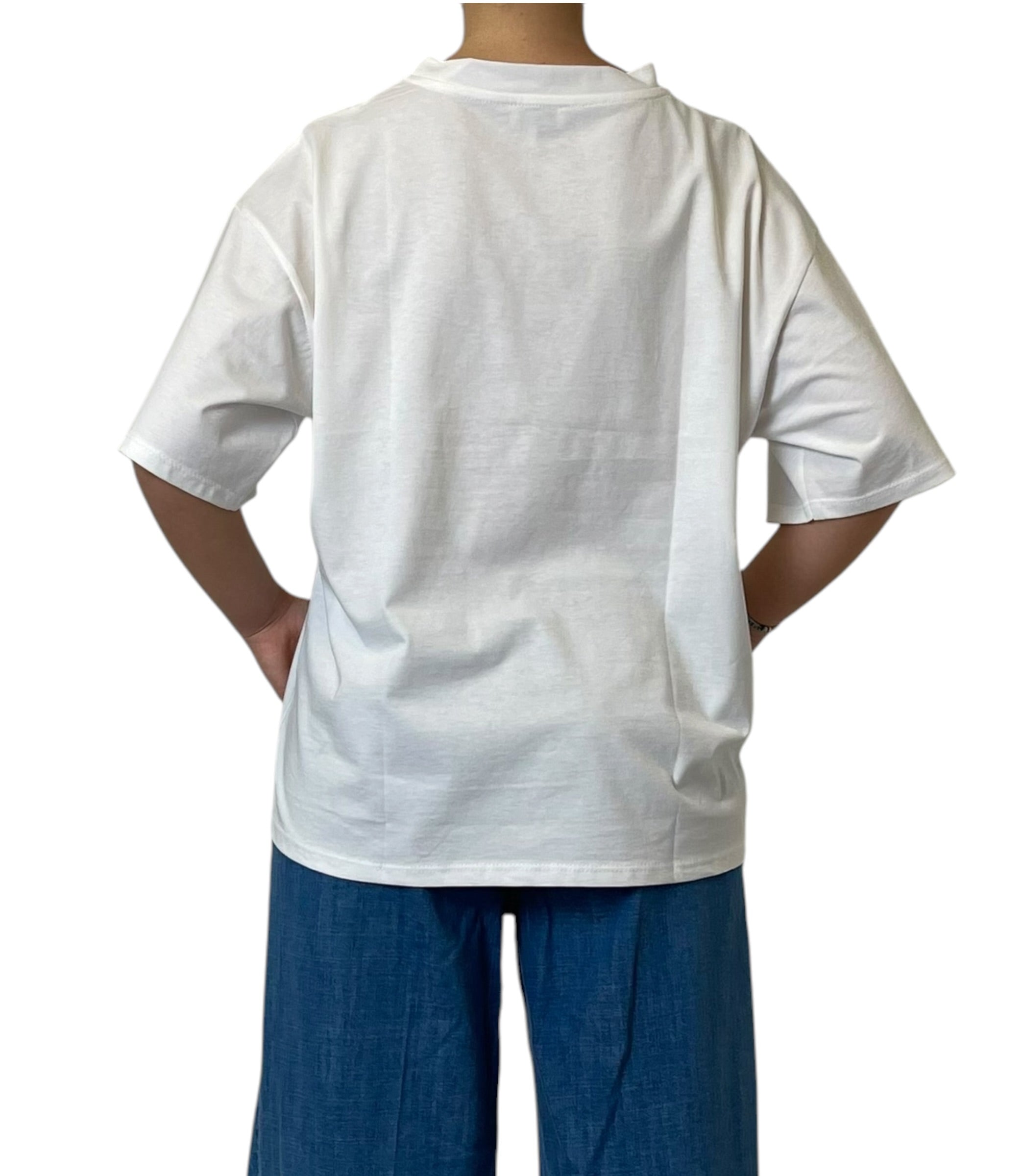 T-shirt Over Essenziale Donna  -  TSH87