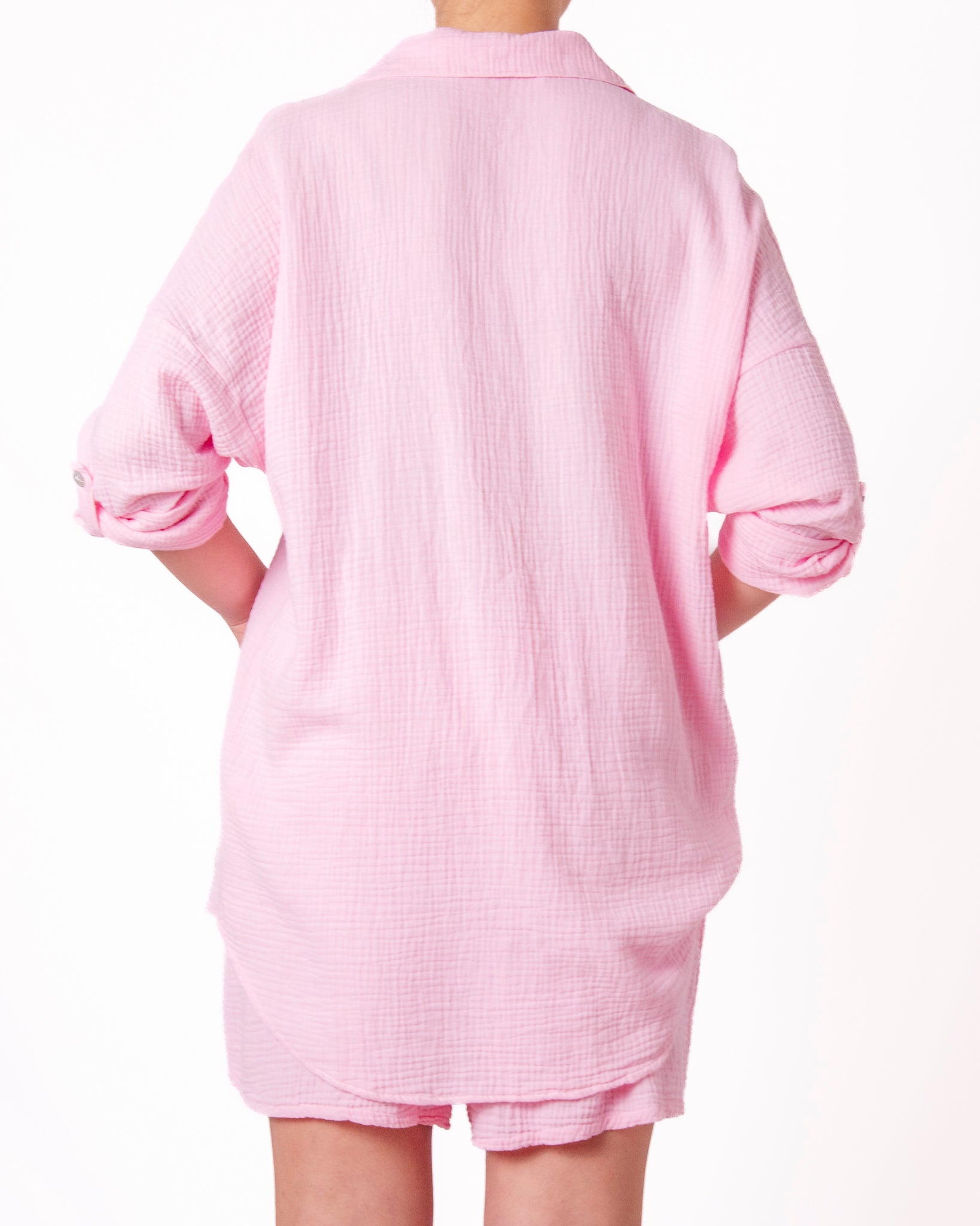 Completo Mussola Camicia e Shorts Donna  -  82102/62211X