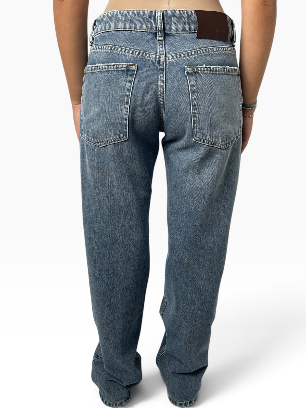 Jeans dritti a vita bassa Donna  -  DAC5005
