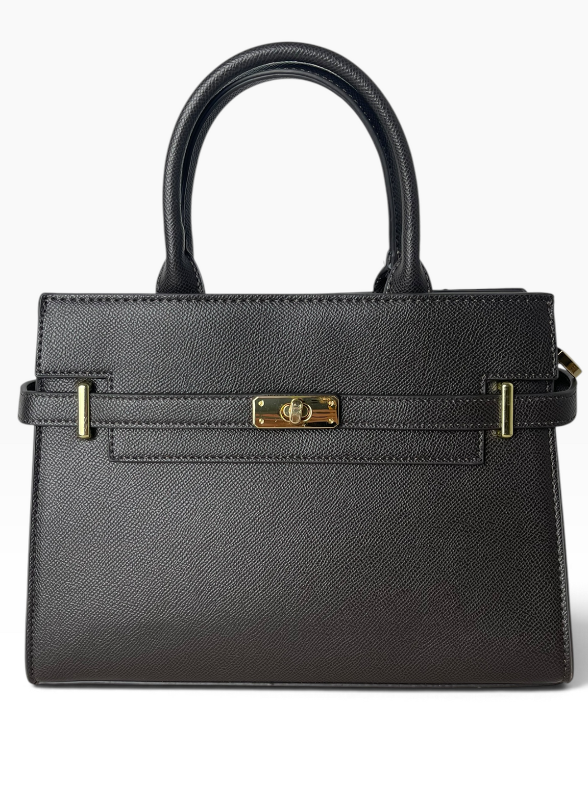 Borsa strutturata con girello dorato Donna  -  D5836