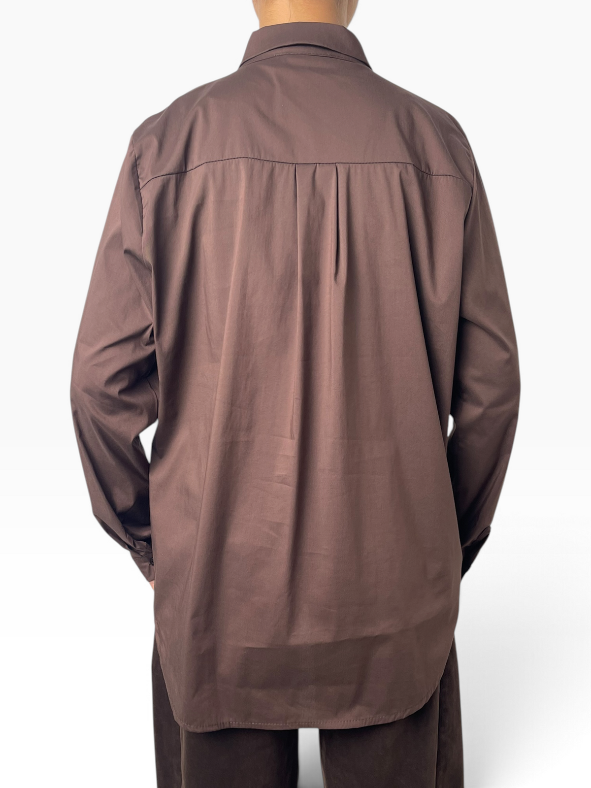 Camicia fluida in popeline di cotone Donna  -  3633KA