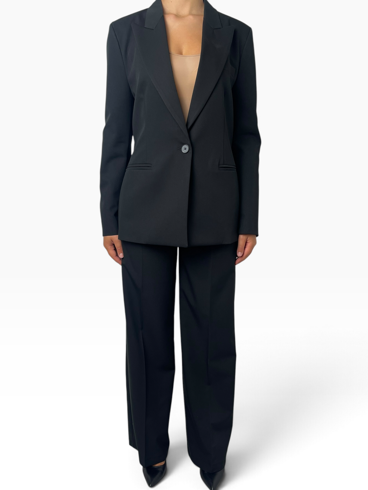 Pantalone dritto a vita alta Donna  -  TAC0420