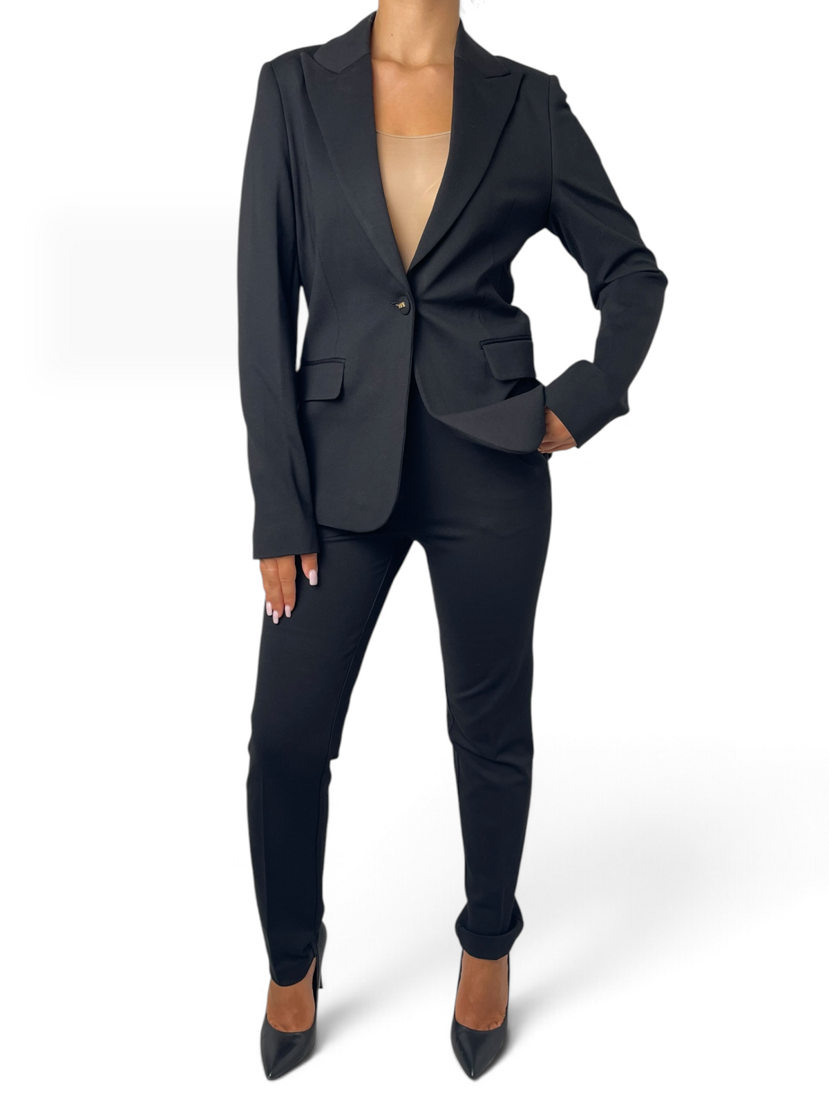 Completo blazer monopetto pantalone dritto Donna  -  MW9660001