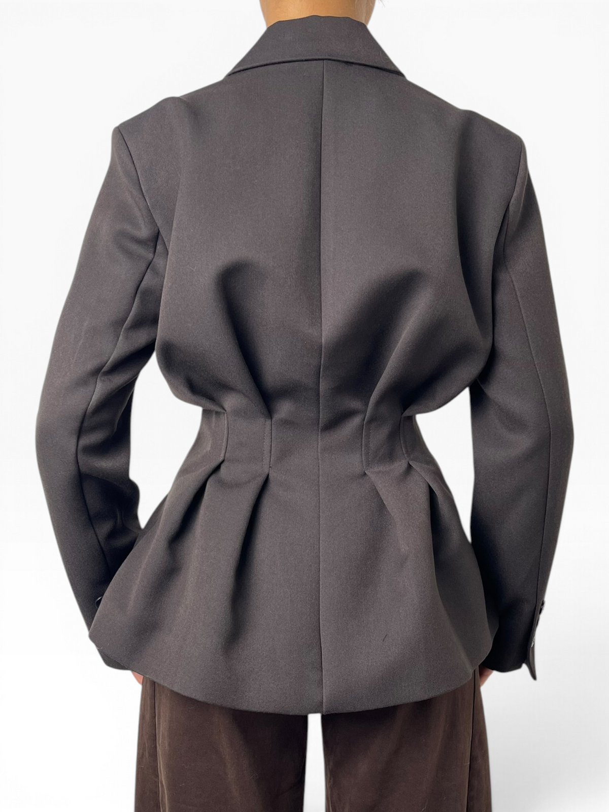 Blazer sagomato con pinces in vita Donna  -  5988LU