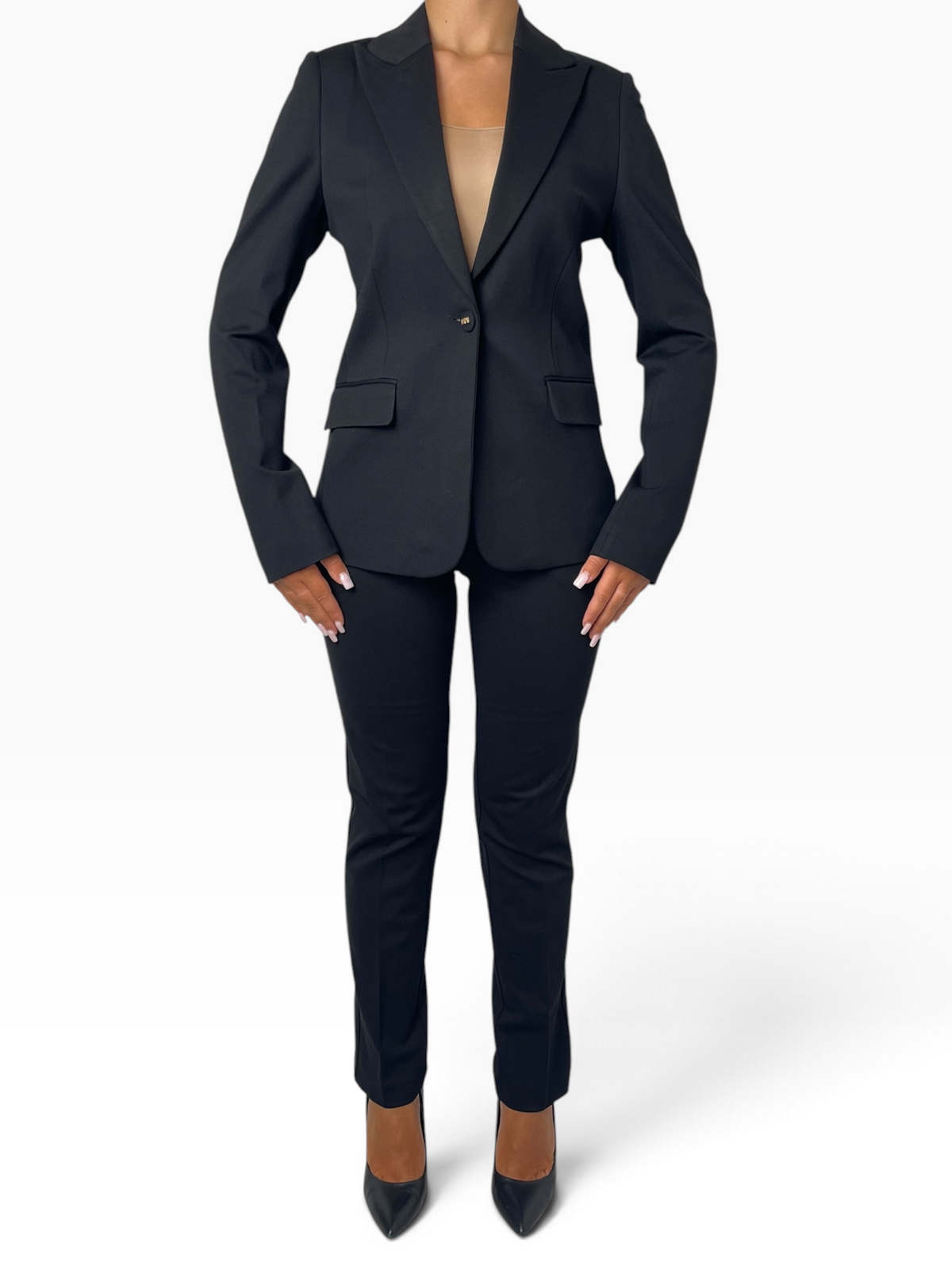 Completo blazer monopetto pantalone dritto Donna  -  MW9660001