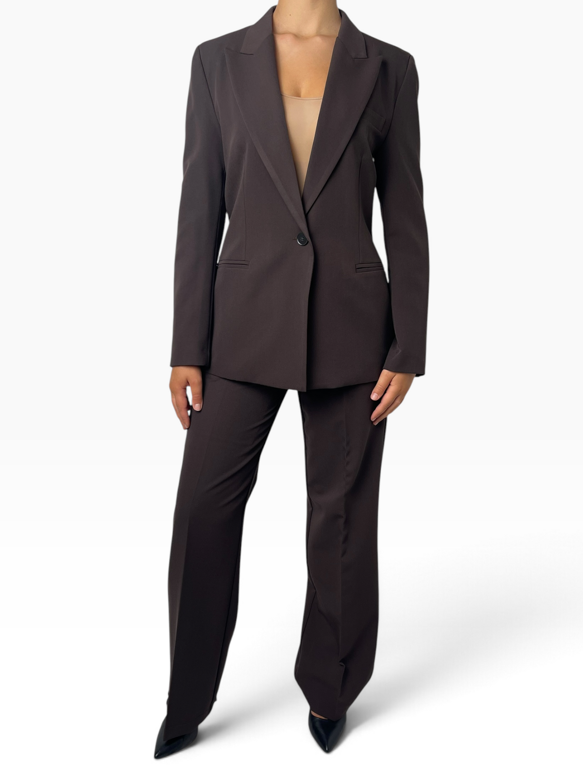 Pantalone dritto a vita alta Donna  -  TAC0420