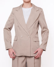 Blazer doppiopetto con revers a punta Donna  -  82850V
