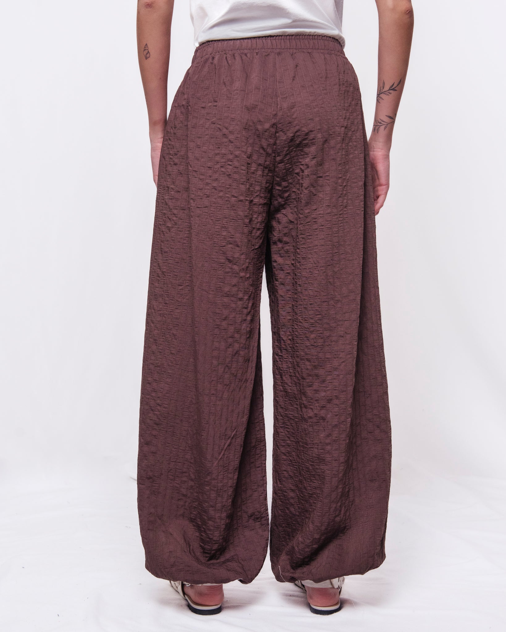 Completo Coordinato Camicia Oversize e Pantalone Wide Leg Donna  -  CMO542PN1668