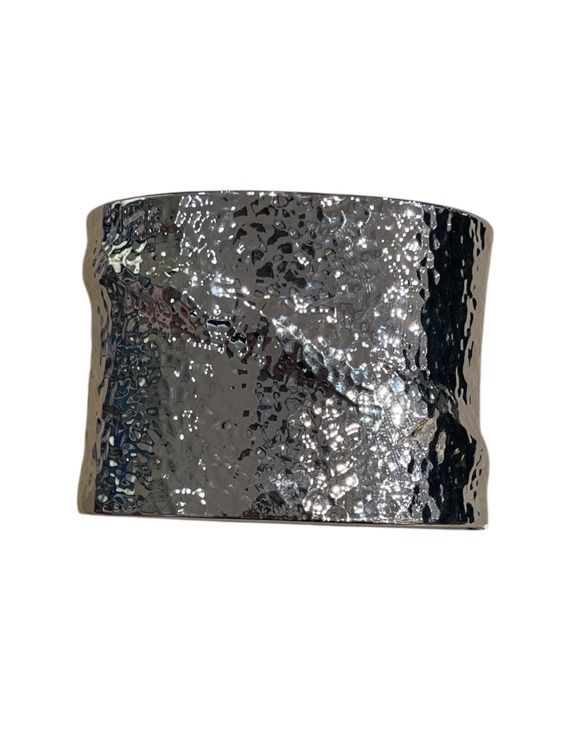 Bracciale rigido largo martellato Donna  -  900