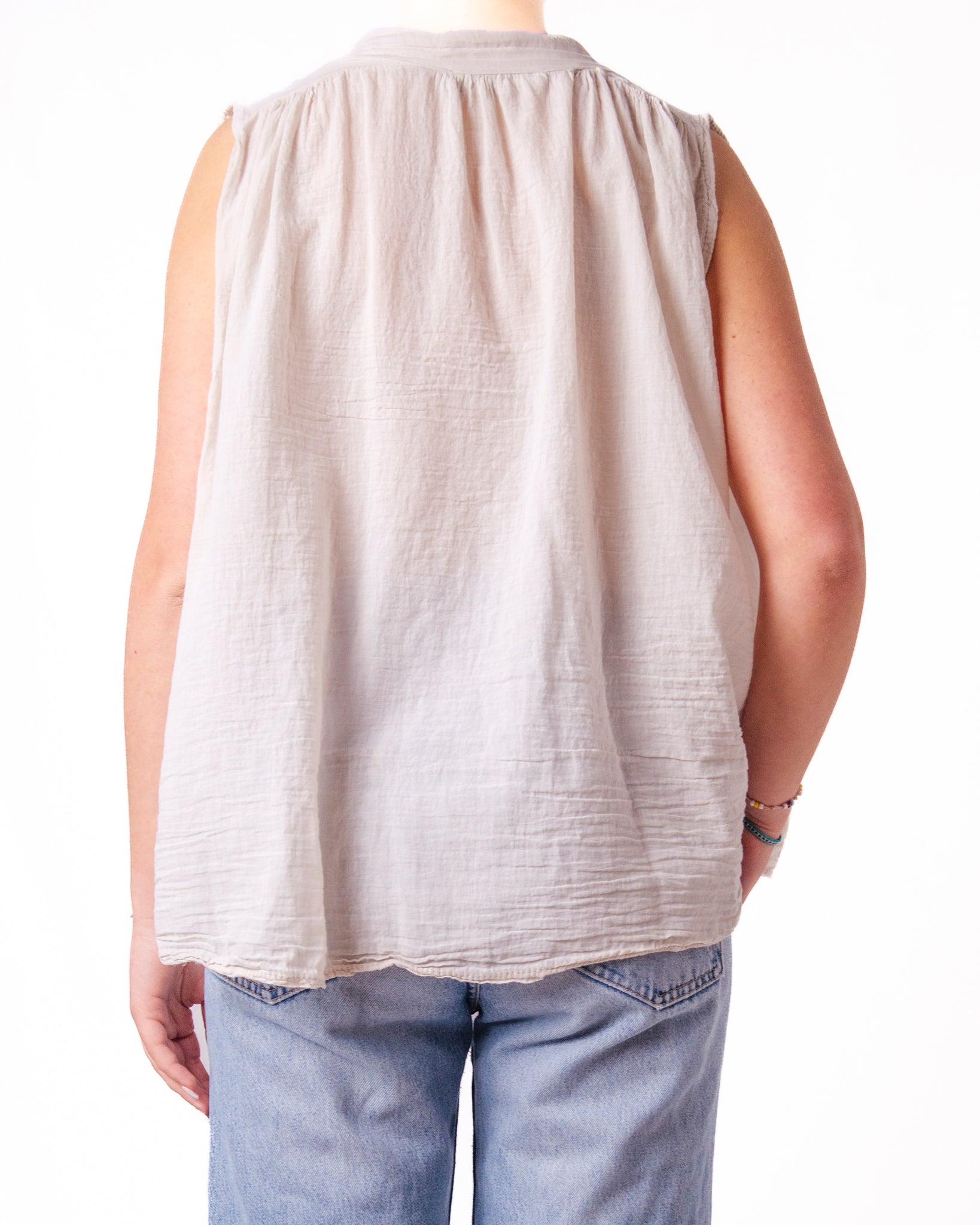 Canotta Oversize Collo Coreana Donna  -  51567CL