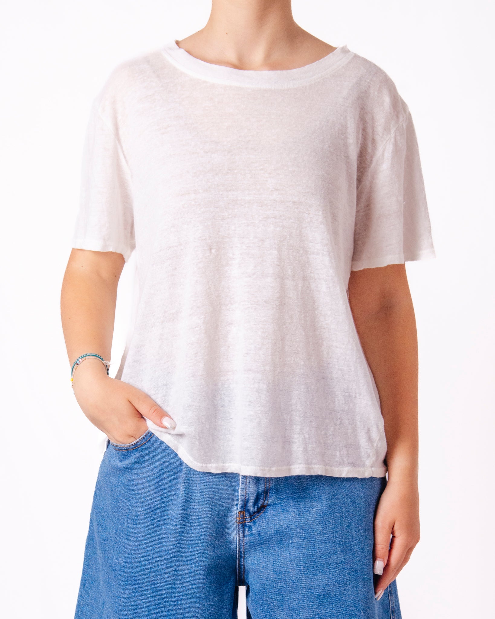 T-Shirt Manica Corta Oversize Donna  -  R51710