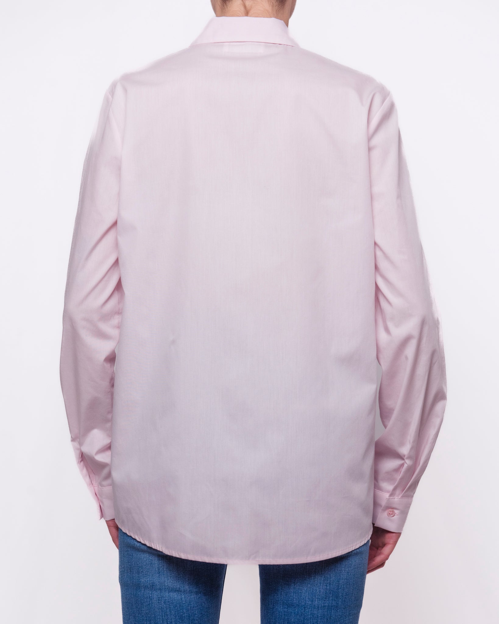 Camicia Oversize Manica Lunga in Cotone Donna  -  TAB0328