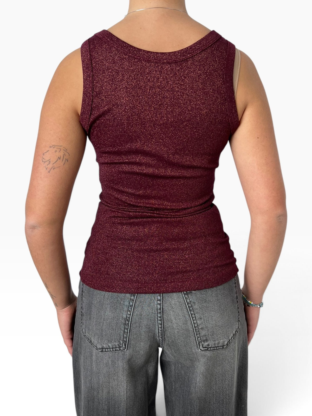 Canotta in maglia luminosa Donna  -  UAC0086