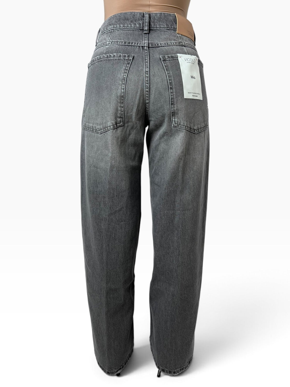 Jeans gamba ampia sfrangiati Donna  -  DAC5125