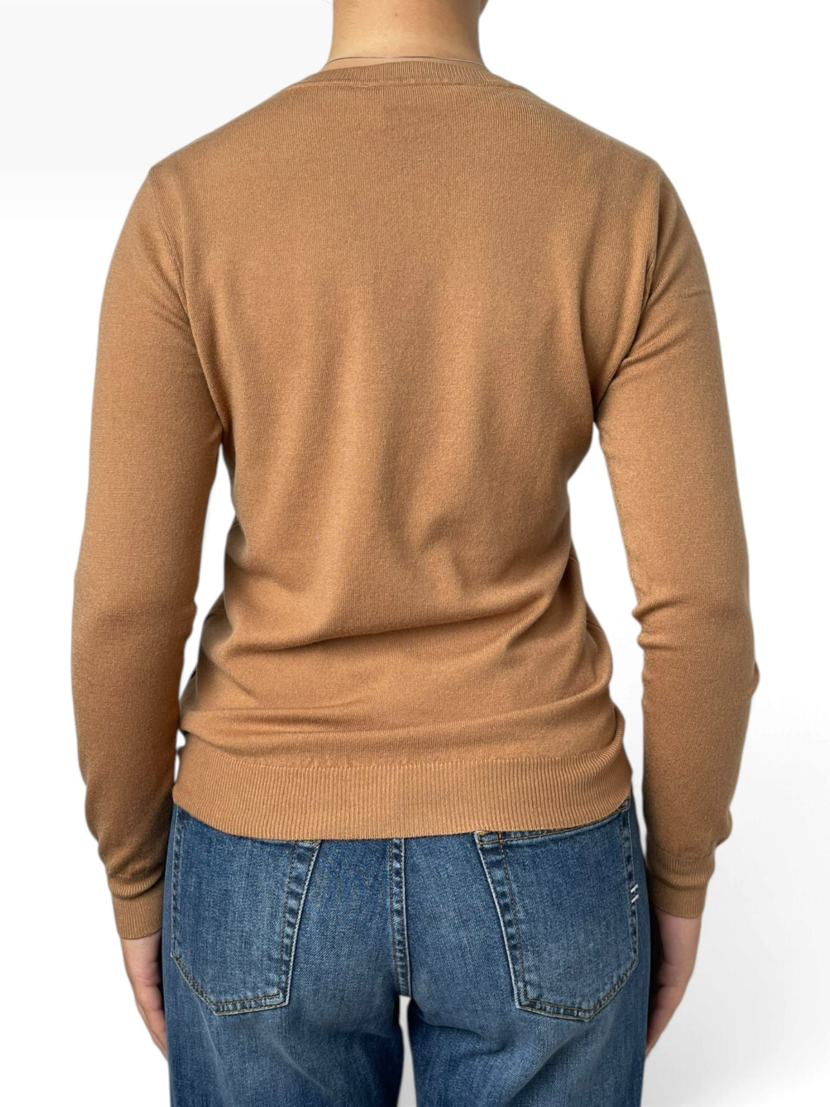 Maglia basic girocollo aderente Donna  -  T-022