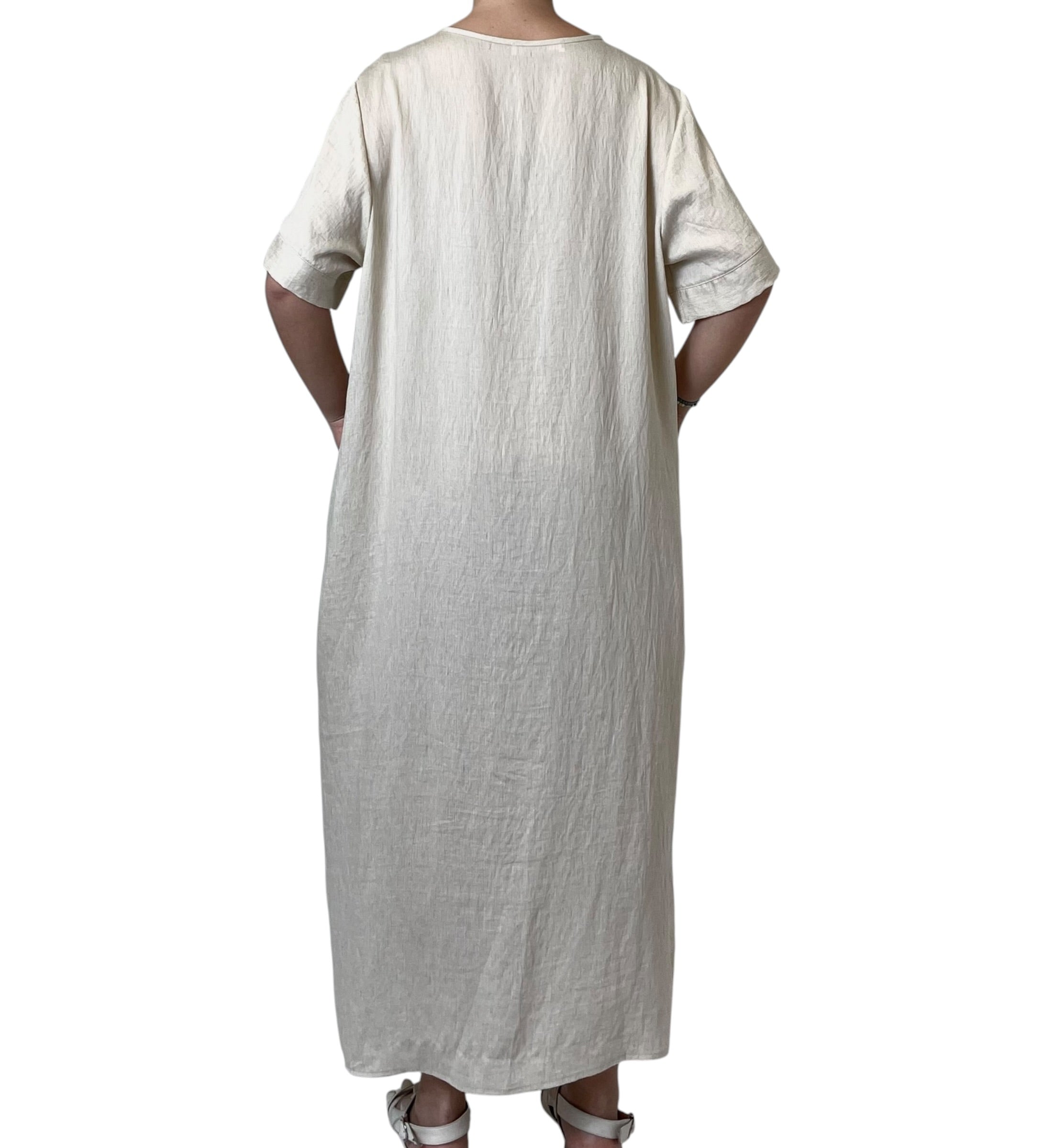 Abito Lungo in Tessuto Leggero Donna  -  18139F