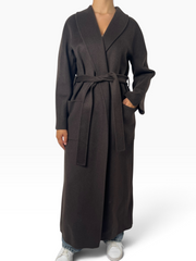 Cappotto avvolgente con collo a scialle Donna  -  TAC0004