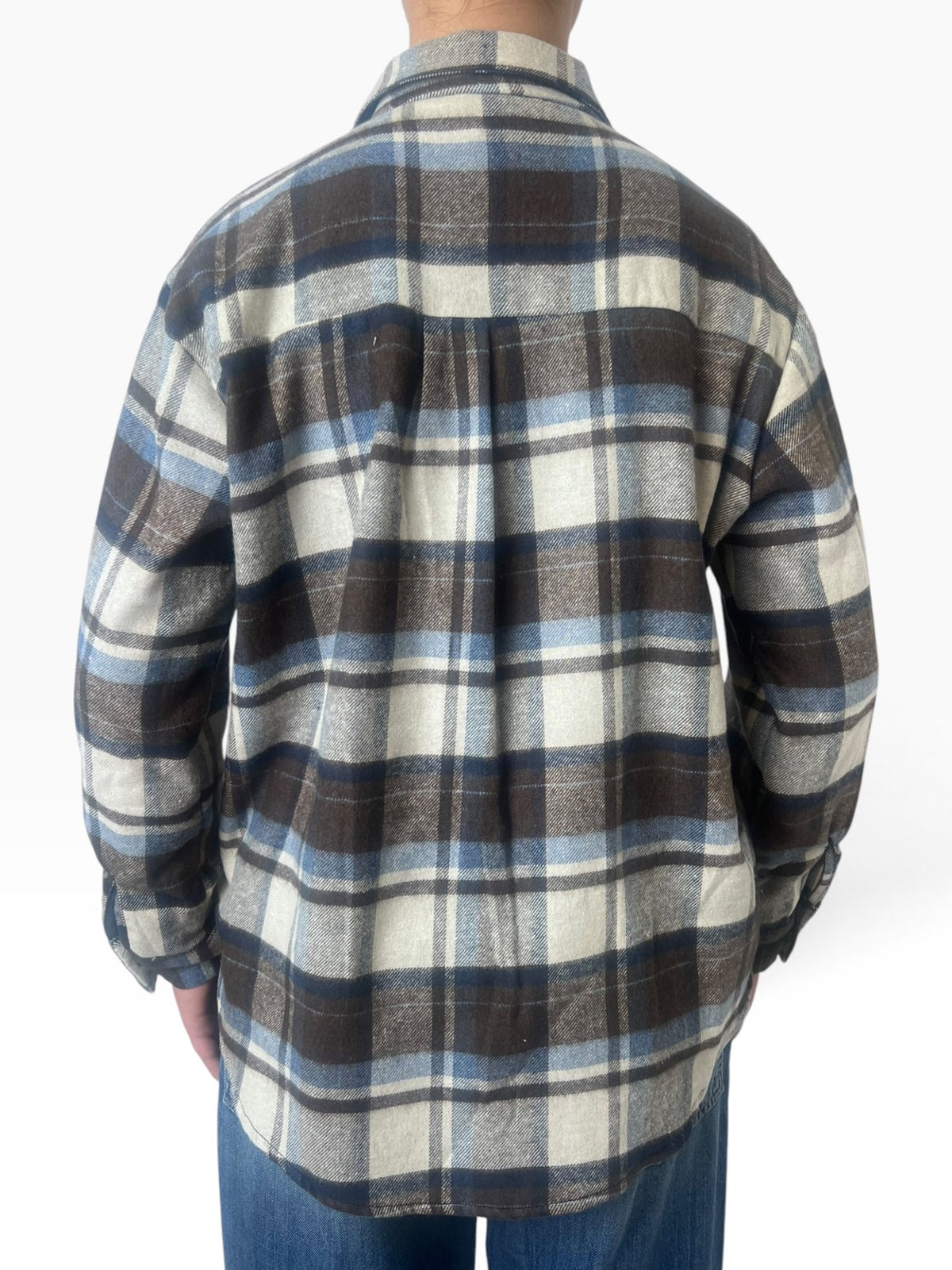 Camicia a quadri in flanella Donna  -  2368KA