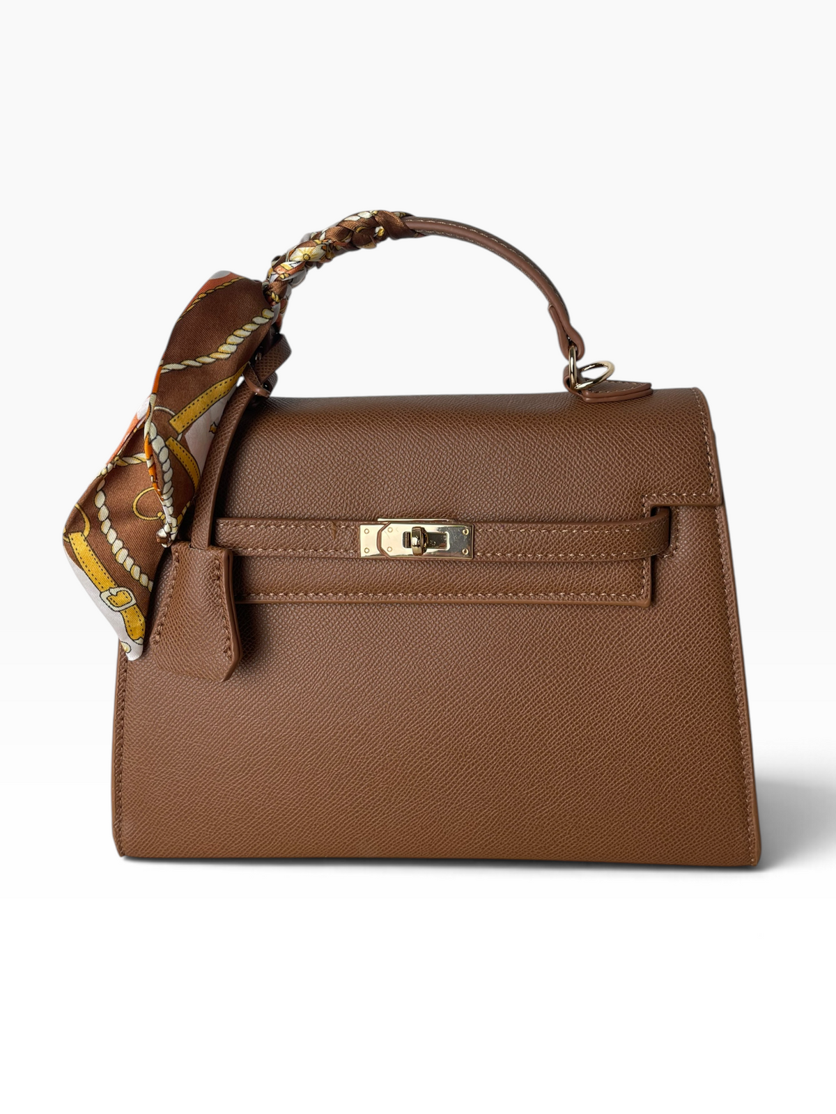 Borsa a mano con foulard Donna  -  5288
