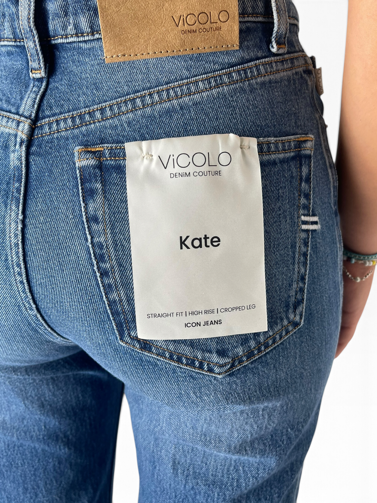 Jeans Kate a gamba dritta Donna  -  DAC5084