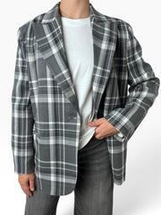 Blazer a quadri monopetto Donna  -  TAC1700