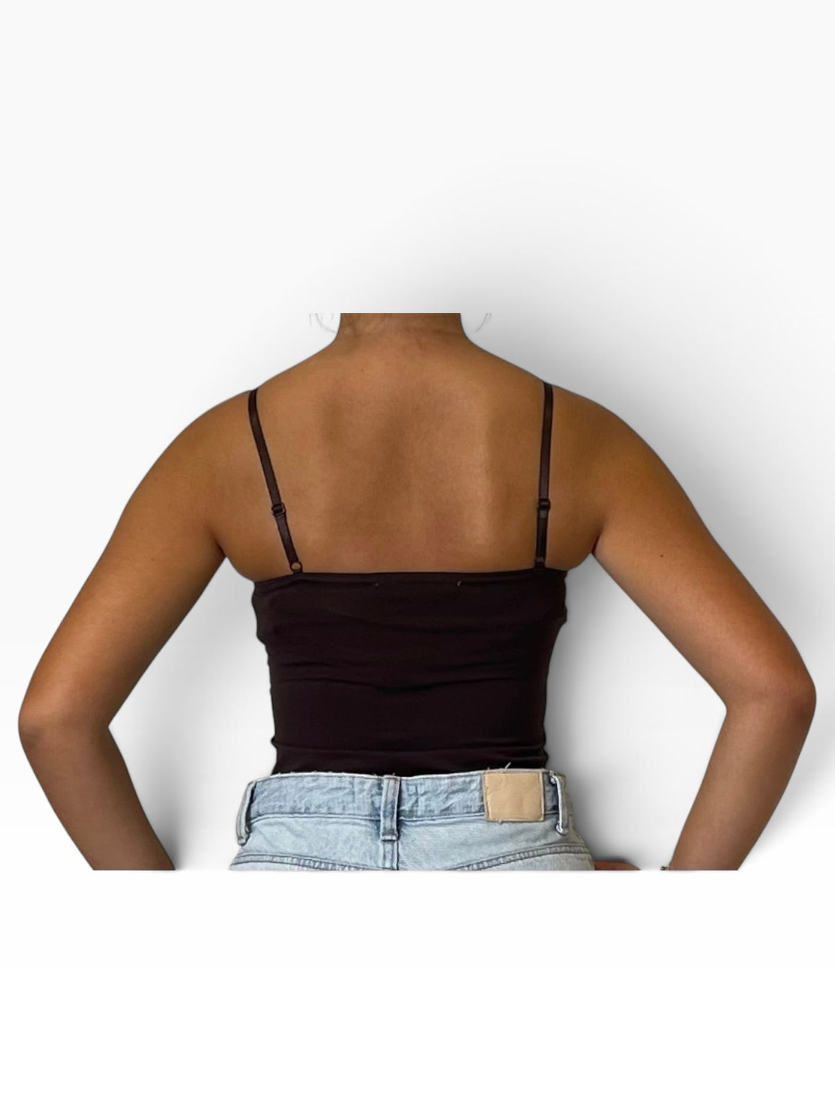 Top scollo cuore spalline regolabili Donna  -  7883BO