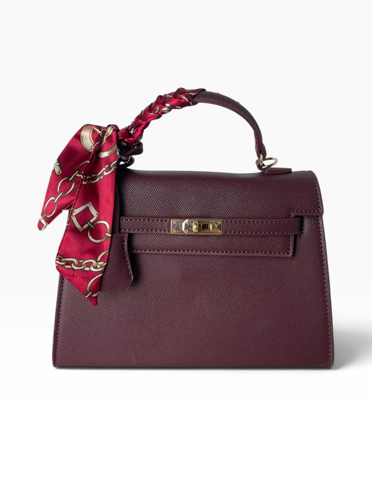 Borsa a mano con foulard Donna  -  5288