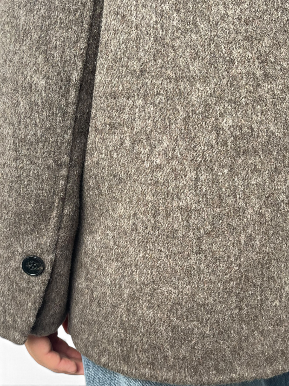 Cappotto doppiopetto in tessuto spazzolato Donna  -  TAC0083