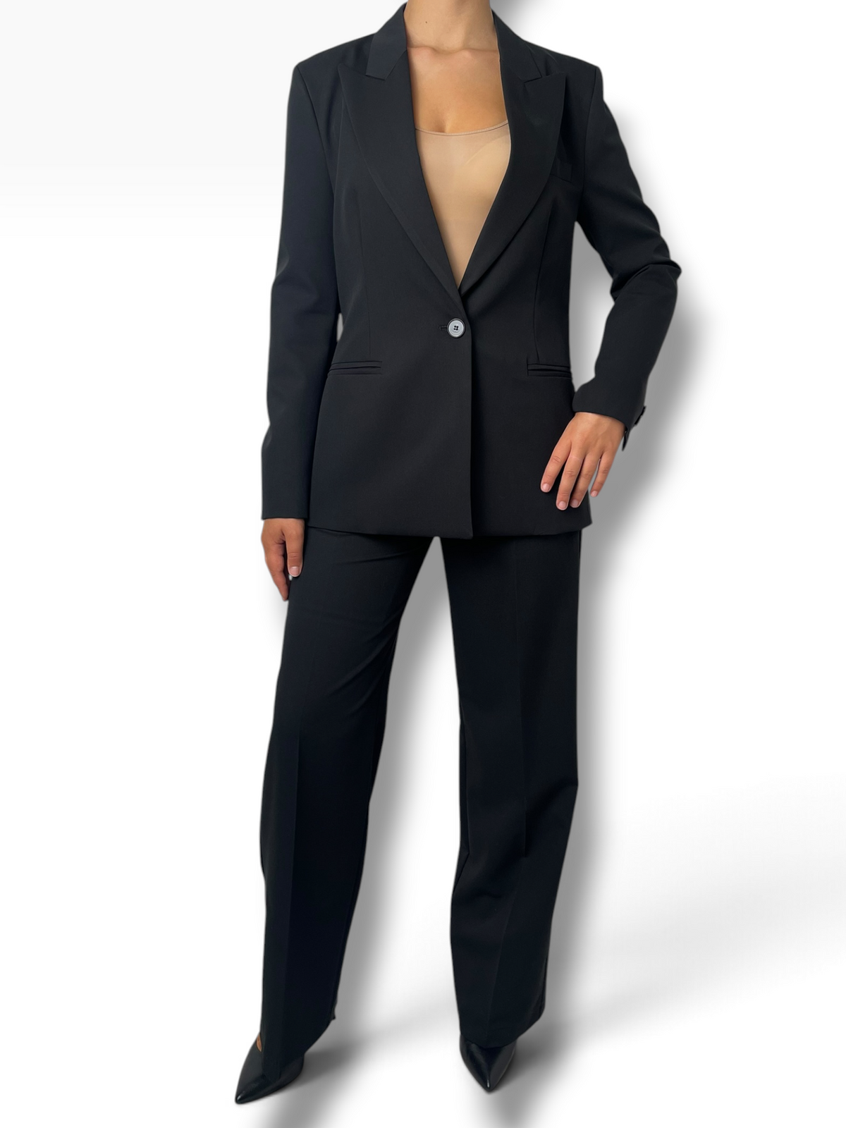 Pantalone dritto a vita alta Donna  -  TAC0420