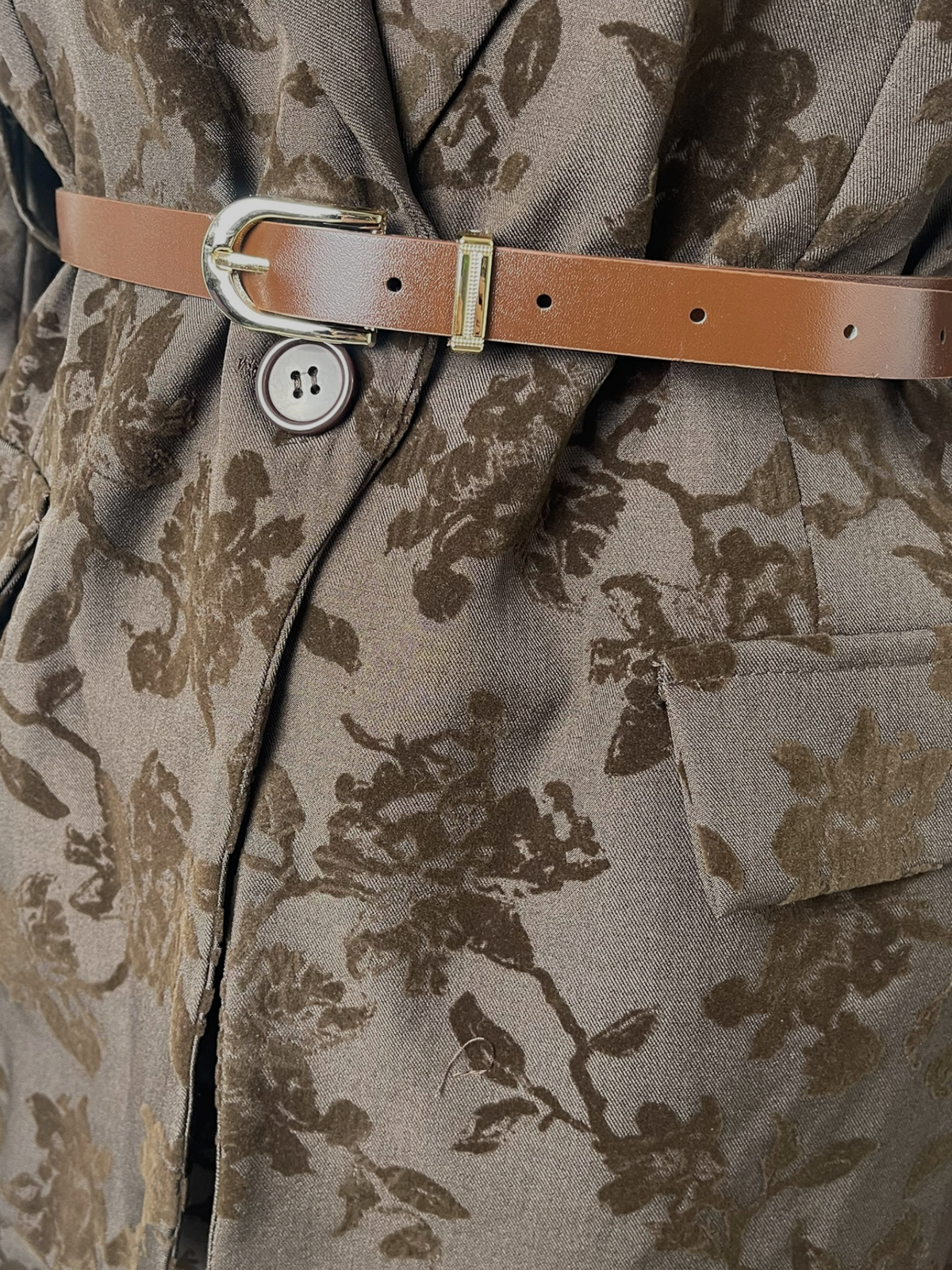 Completo floreale con pantalone palazzo Donna  -  969041+122981X