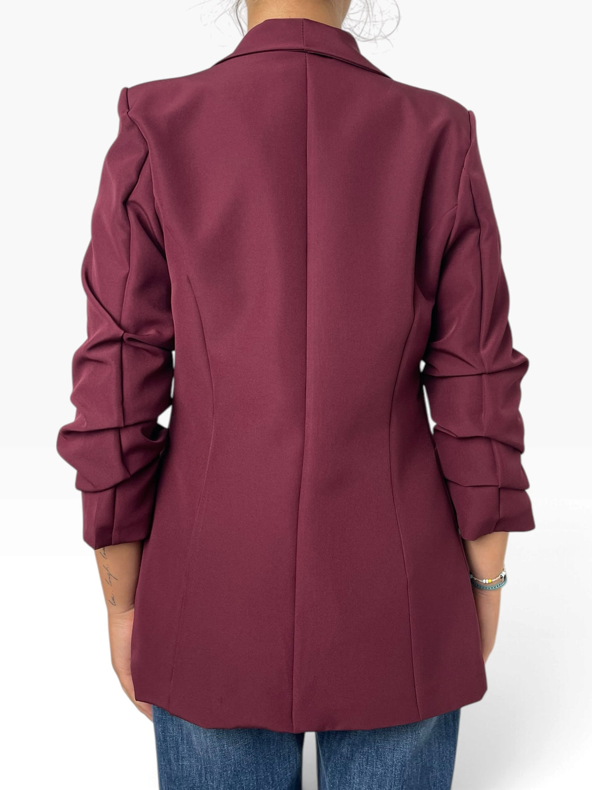 Giacca blazer maniche arricciate Donna  -  991690X