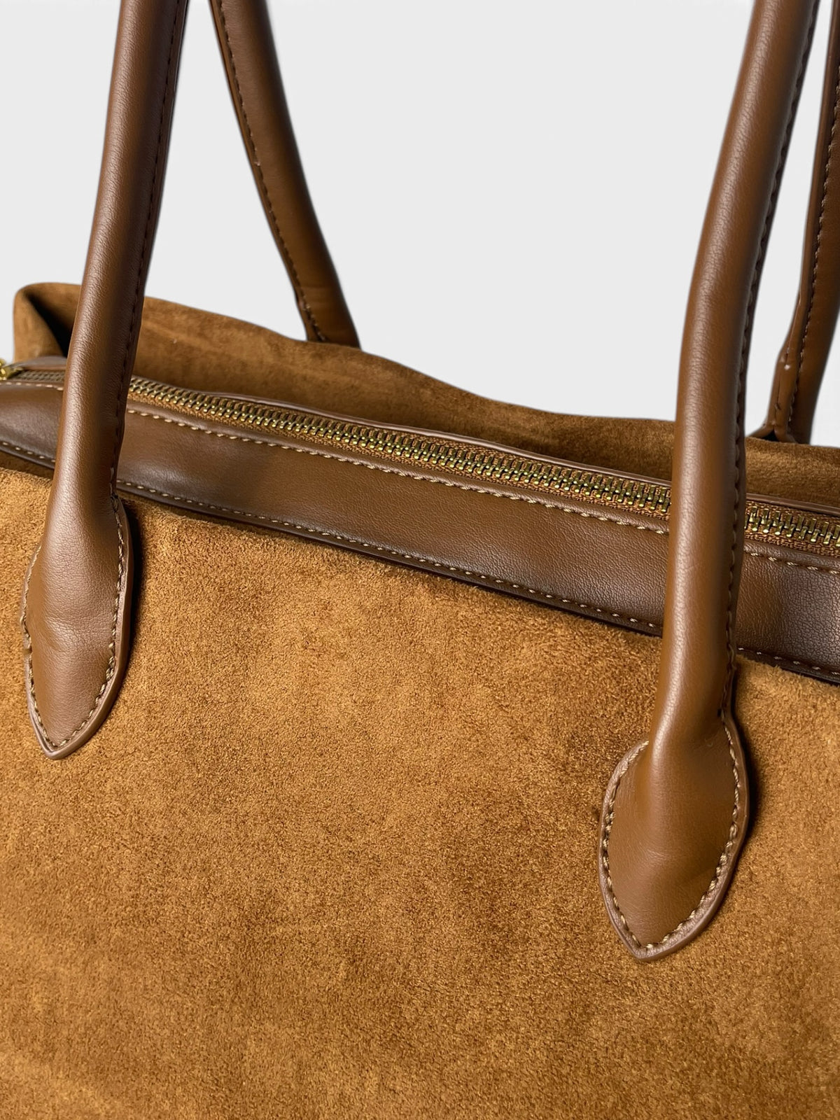 Borsa a spalla scamosciata capiente Donna  -  58239