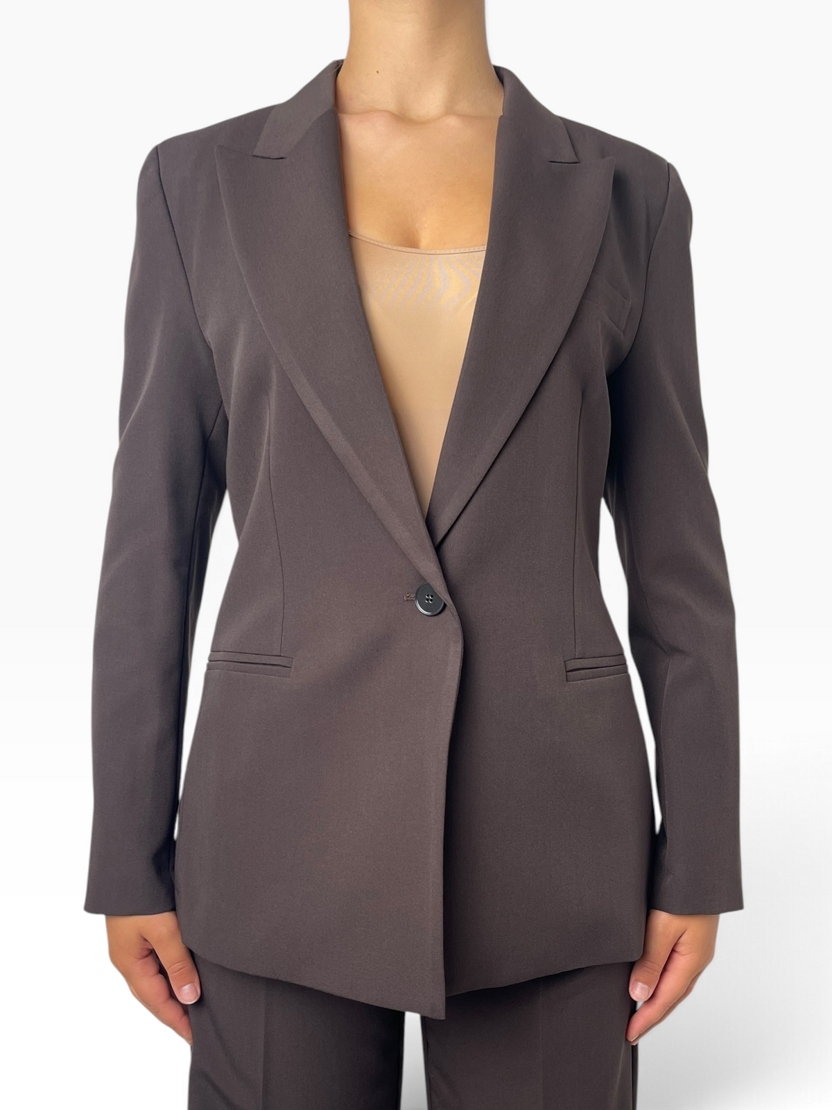 Giacca sciancrata con revers a lancia Donna  -  TAC0419