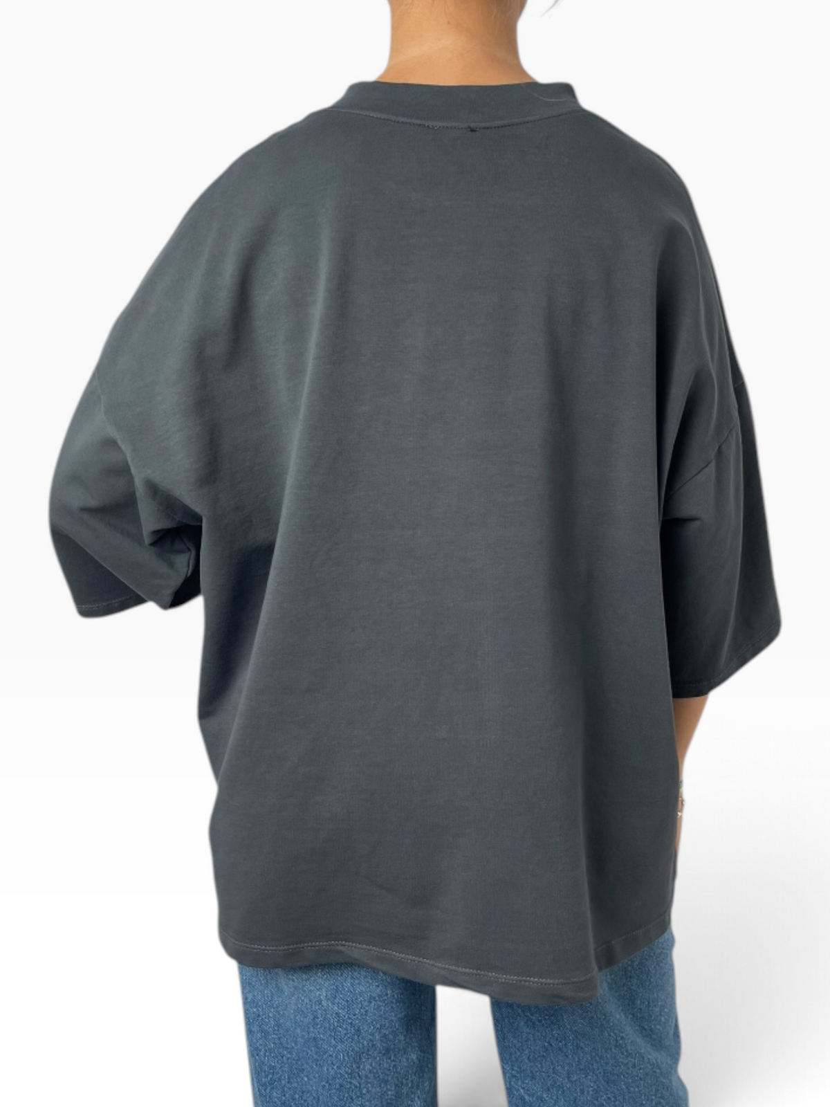 T-shirt oversize con grafica floreale Donna  -  277M