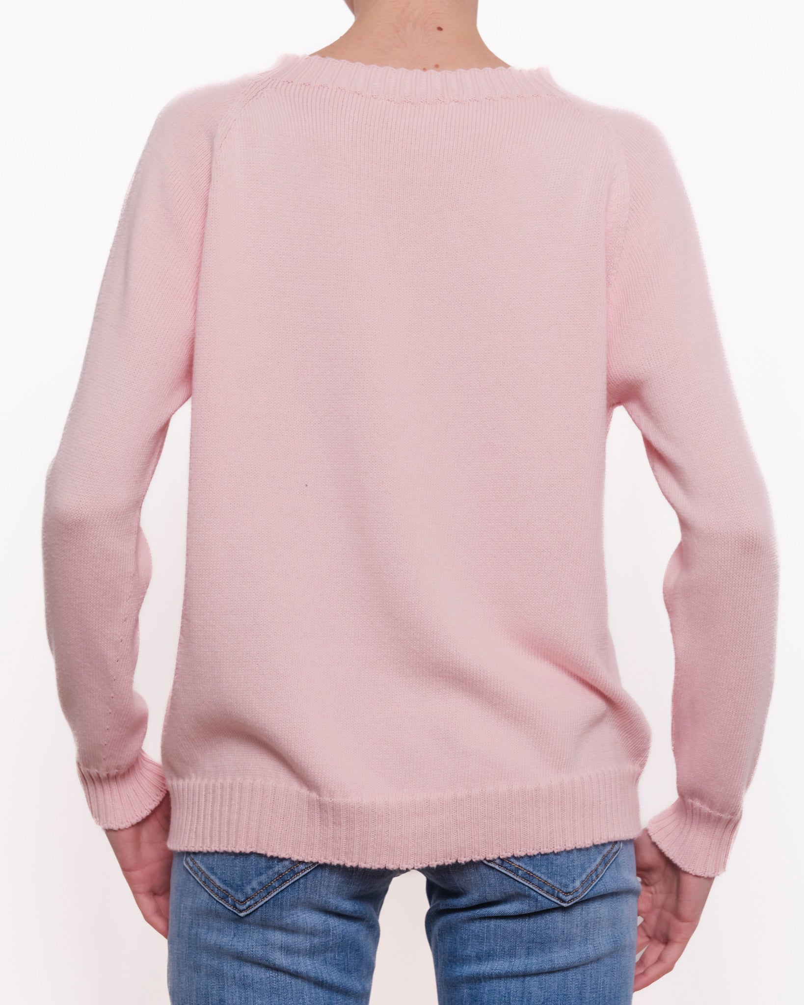 Maglione girocollo fantasia argyle Donna  -  82628EC