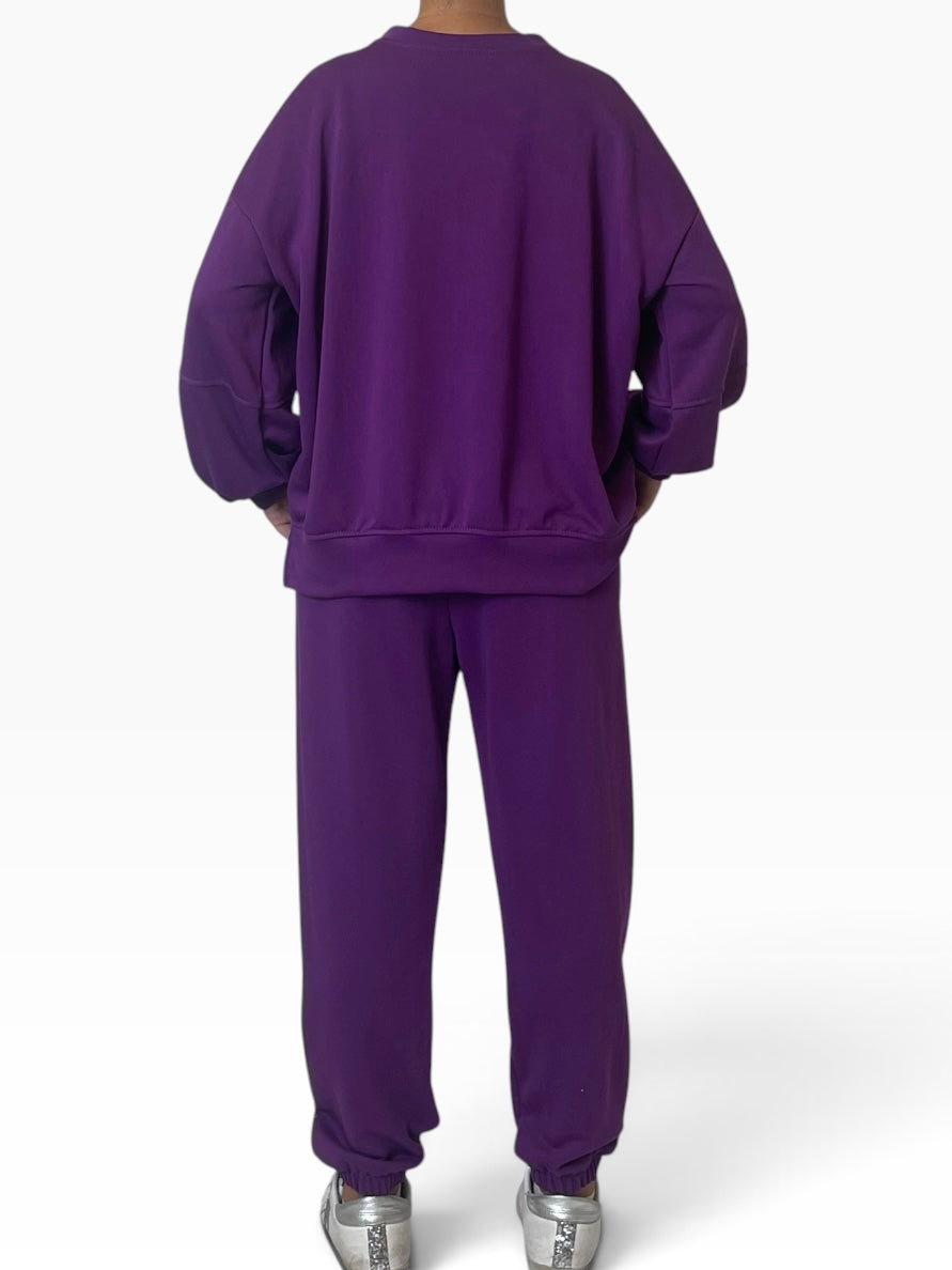 Completo felpa pantaloni loungewear Donna  -  7226/6090V