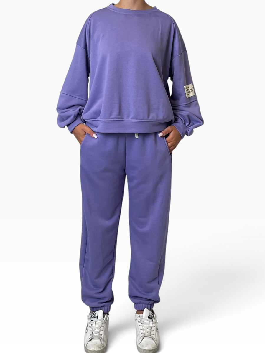 Completo felpa pantaloni loungewear Donna  -  7226/6090V