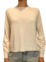 Maglia girocollo in maglia fine maniche lunghe Donna  -  2AB2033
