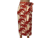 Gonna Pareo Stampata con Nodo Laterale Donna  -  5188R