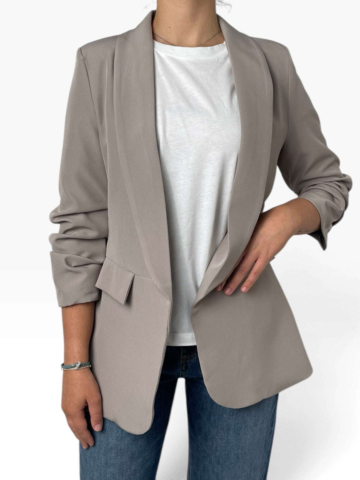 Giacca blazer maniche arricciate Donna  -  991690X