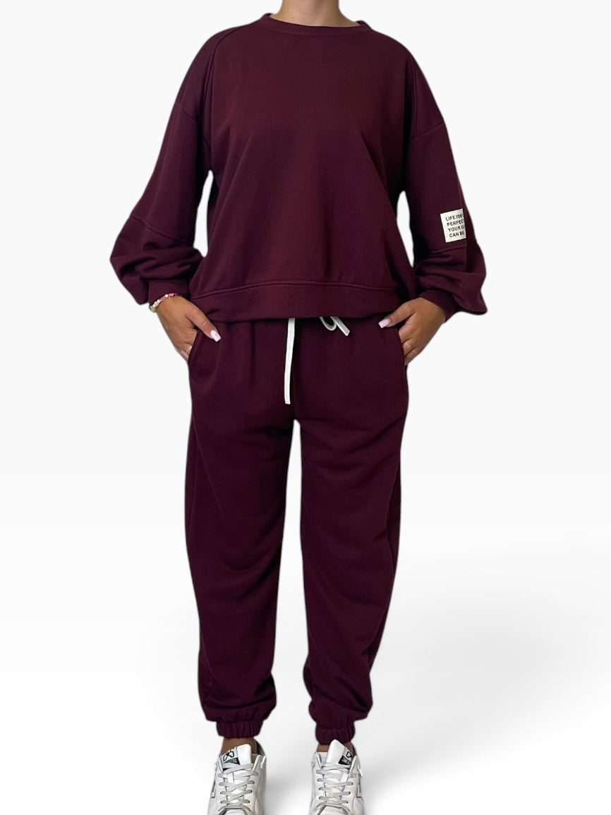 Completo felpa pantaloni loungewear Donna  -  7226/6090V