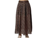 Gonna Lunga a Pois con Cintura Donna  -  15669EC