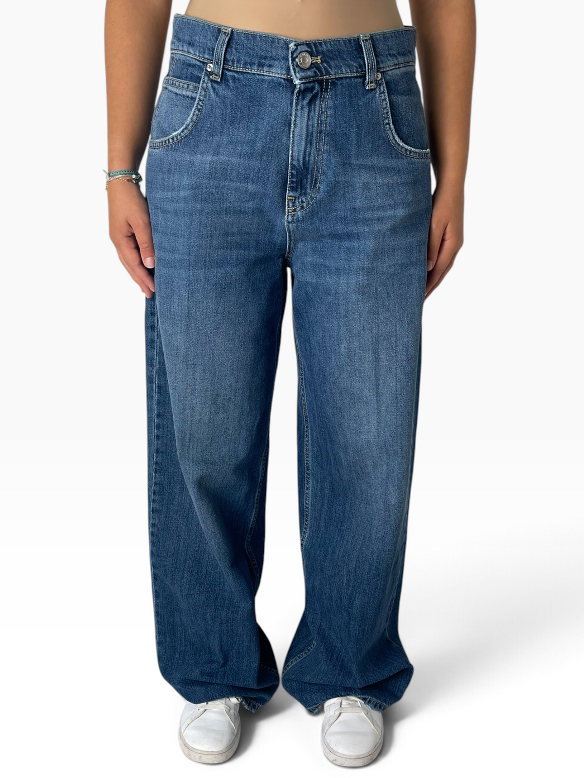 Jeans Mia a gamba ampia Donna  -  DAC5119