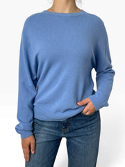 Maglia girocollo morbida essenziale Donna  -  1110CI